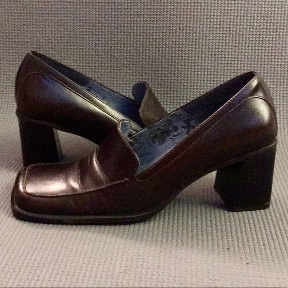 Nine West Brown Leather Loafers - Picture 8 of 8